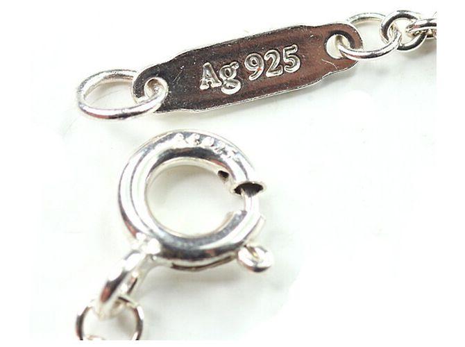 Collana a Catena Mini Tag di Tiffany & Co. Argento - vista 5