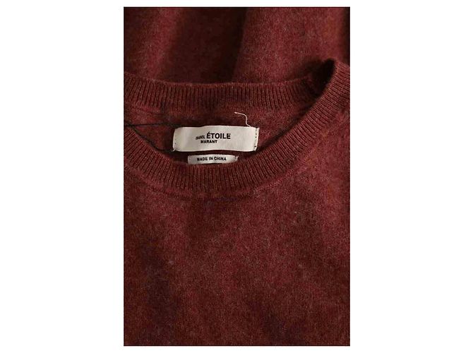 Isabel Marant Etoile Pull rouge - vue 5