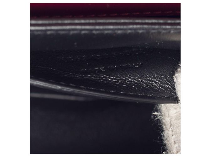 Borsa in Pelle Bordeaux YVES SAINT LAURENT - 103446 Bordò - vista 8