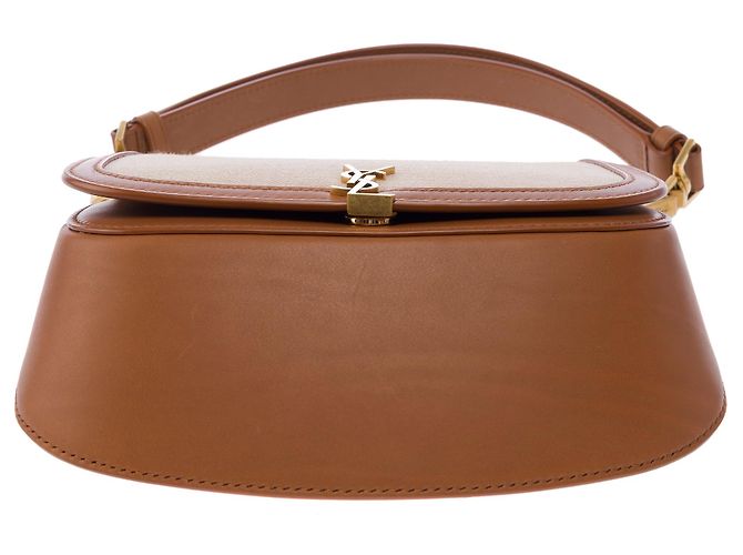 YVES SAINT LAURENT Beiger Canvas-Beutel - 103449 - Ansicht 11