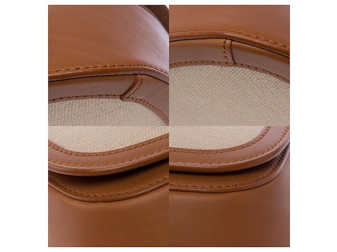 YVES SAINT LAURENT Beiger Canvas-Beutel - 103449 - Ansicht 12