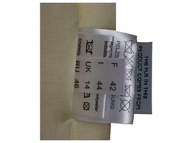 Autre Marque Prenda NO FIRMADA en Piel Amarilla - 102922 Amarillo - vista 6