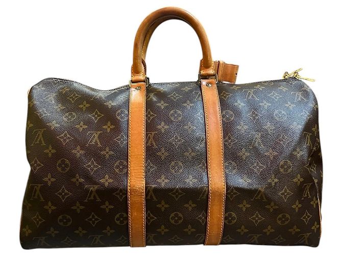 Borsa da viaggio Keepall 45 in tela Monogram Louis Vuitton 1992 - vista 3