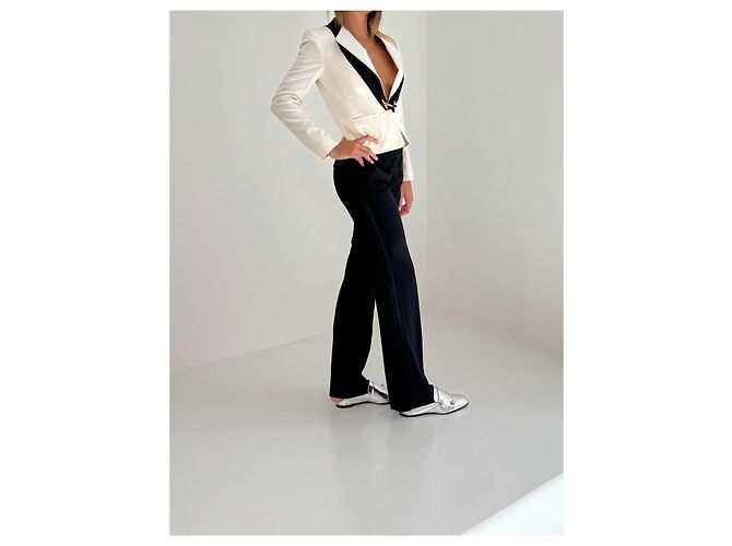 Alexander McQueen Smoking Hose Schwarz - Ansicht 8