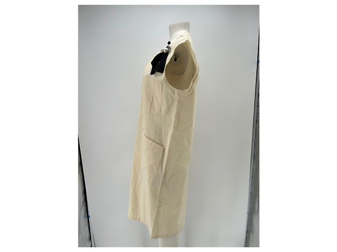 Raf Simons Bluse senza maniche beige - vista 5