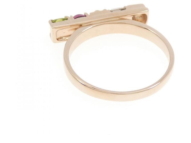 Autre Marque Vendome Au750 Roségold Stein Diamantring Pink - Ansicht 3
