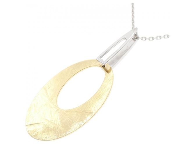 Autre Marque Au750 Zweifarbige Diamantkette - Ansicht 4
