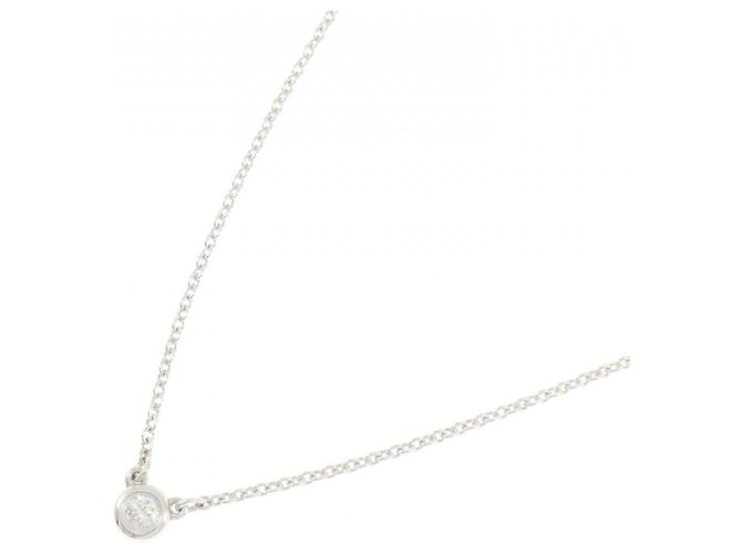 Elsa Peretti Tiffany & Co. By the Yard 925 Silber Diamant Halskette - Ansicht 2