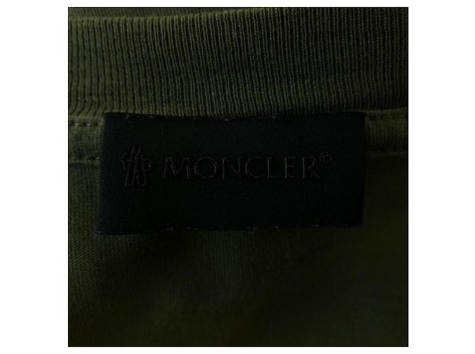 Camiseta de algodón de manga larga Moncler Verde - vista 4