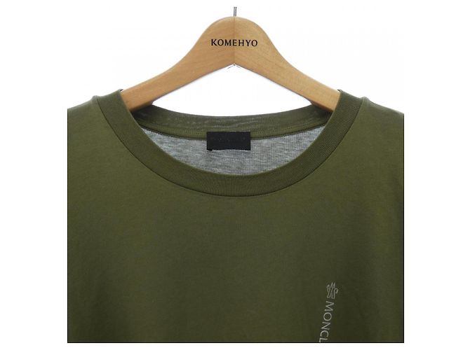 Camiseta de algodón de manga larga Moncler Verde - vista 5
