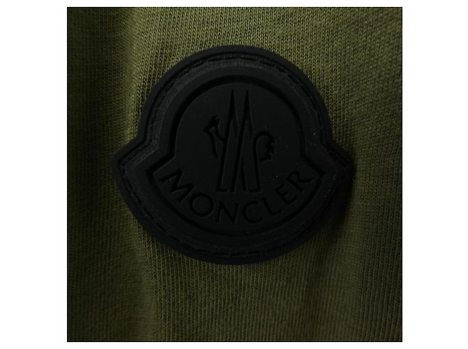 Camiseta de algodón de manga larga Moncler Verde - vista 7