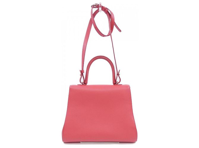 Borsa Delvaux Brillant Rodeo in vitello Rosa - vista 3