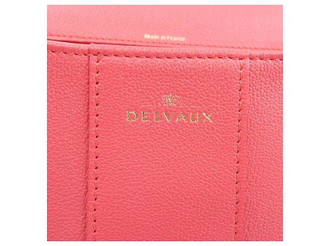 Borsa Delvaux Brillant Rodeo in vitello Rosa - vista 5