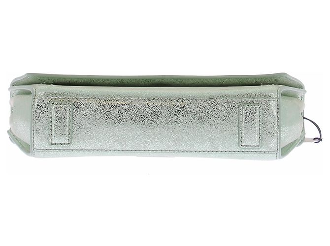 Borsa a mano Alexis Bittar in pelle verde metallizzata - vista 9