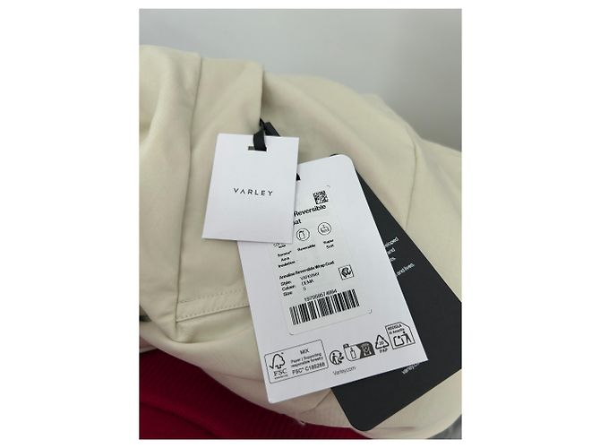 Autre Marque Chaqueta reversible marrón y crema Castaño - Ansicht 9