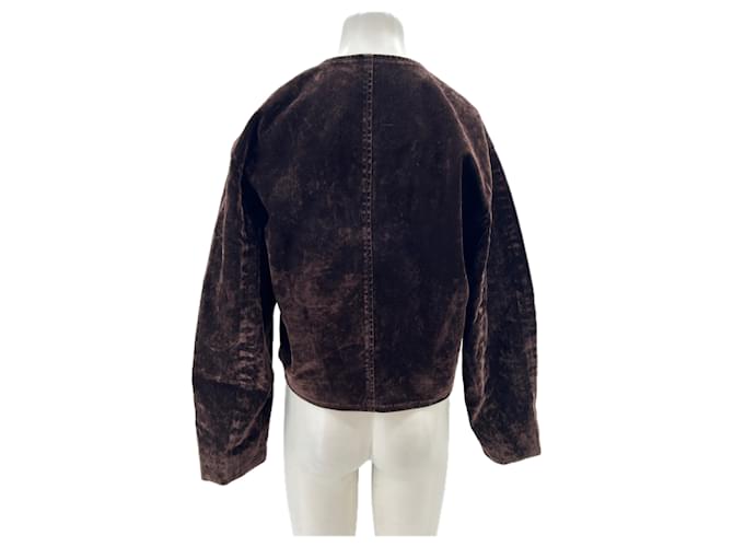 Giacca marrone Massimo Dutti - vista 2