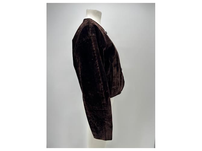 Giacca marrone Massimo Dutti - vista 3