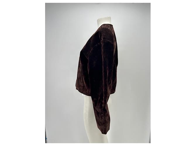 Giacca marrone Massimo Dutti - vista 4