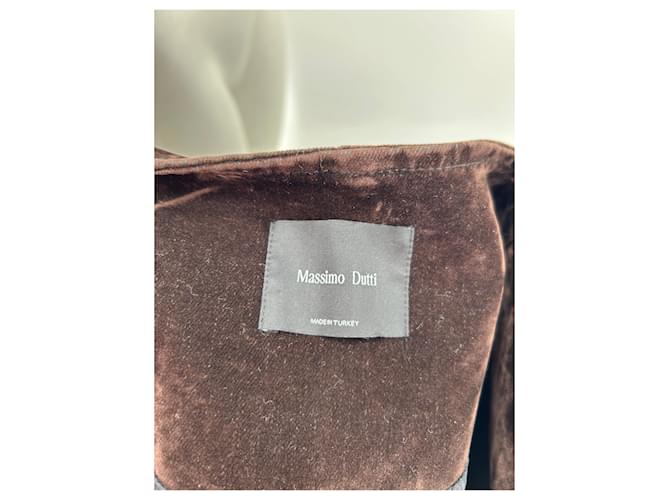 Giacca marrone Massimo Dutti - vista 5