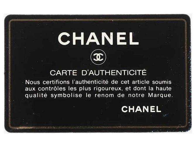 Chanel Borsa Classic Double Flap media in pelle di agnello nera 2002 Nero - vista 7