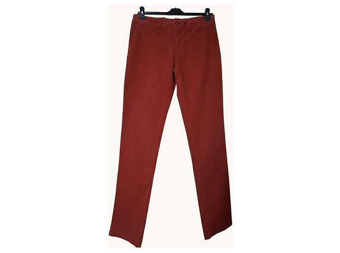 Façonnable Herrenhose aus Baumwolle gefliester Farbe Größe 48 - Ansicht 2