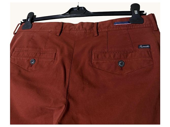 Façonnable Herrenhose aus Baumwolle gefliester Farbe Größe 48 - Ansicht 5