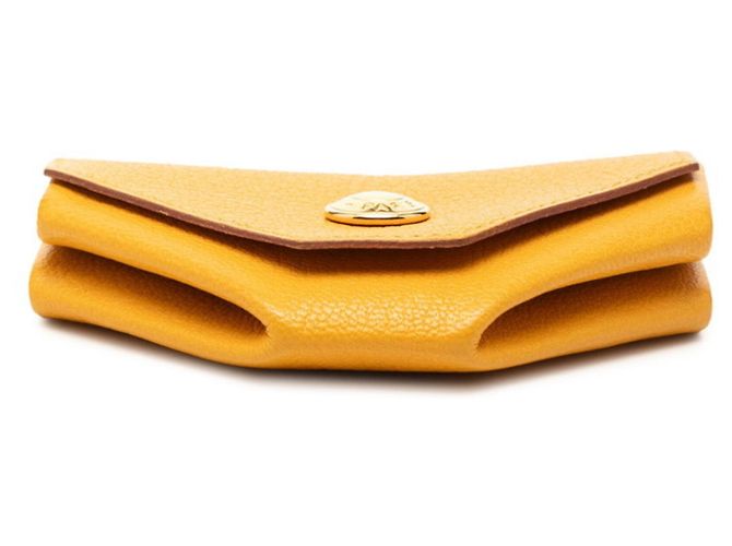 Hermès Hermes Le Vingt-Quatre Monedero Dorado Amarillo - vista 3