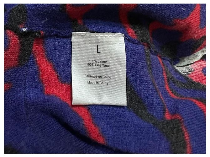 Sonia Rykiel Bedruckter Wollpullover Kurz Mehrfarben - Ansicht 7