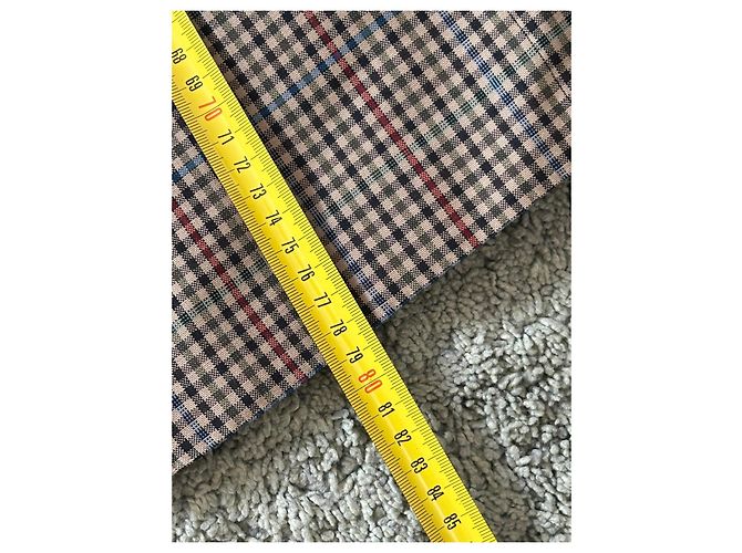 Autre Marque Burberrys Vintage Check Wool Blazer Brown Red Blue Green - view 9