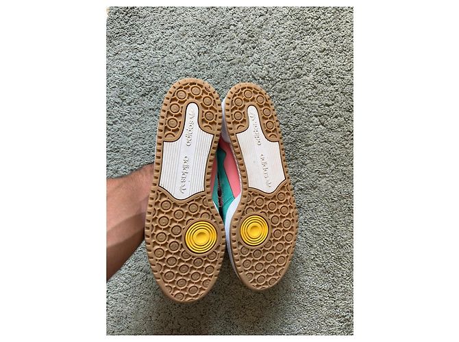 Sneakers Adidas The Simpsons Forum Low "Krusty Burger" Marrone Rosa Blu Verde Giallo - vista 6