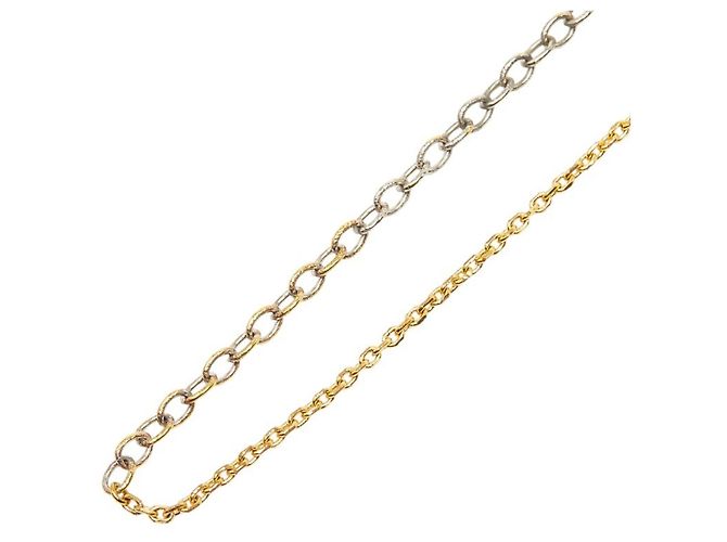 Collana Logo Mania Louis Vuitton Argento D'oro - vista 3