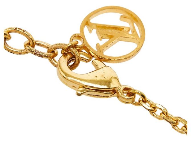 Collana Logo Mania Louis Vuitton Argento D'oro - vista 4