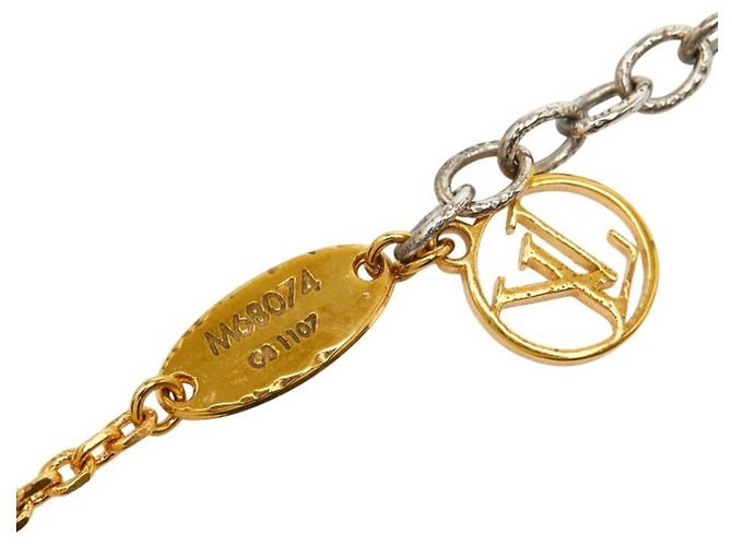 Collana Logo Mania Louis Vuitton Argento D'oro - vista 6
