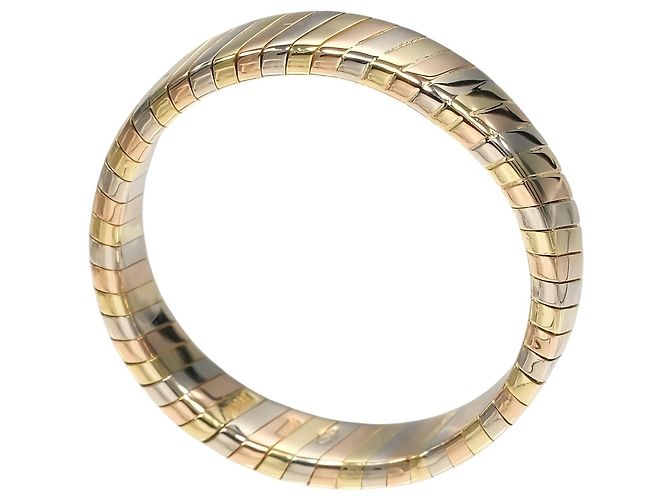 Bulgari Anello Tubogas Bvlgari in oro 18K - vista 3