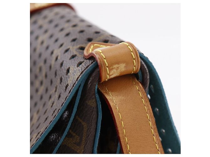 Borsa a Spalla Monogram Perfo Louis Vuitton Marrone - vista 15
