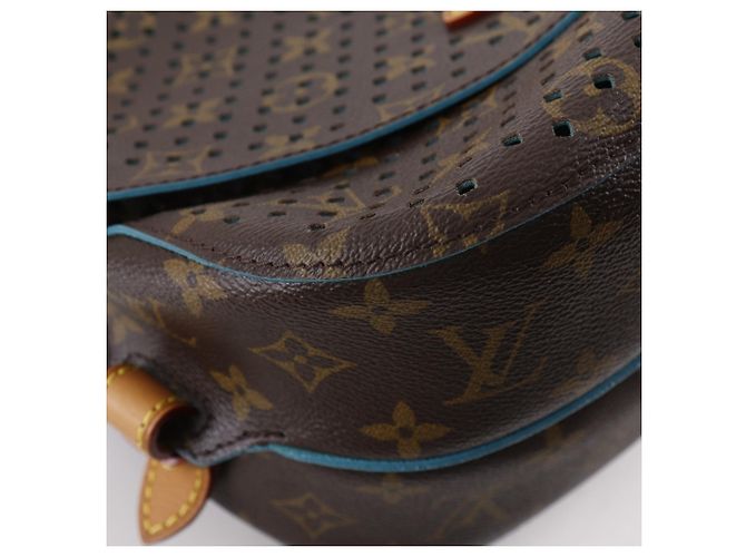 Borsa a Spalla Monogram Perfo Louis Vuitton Marrone - vista 4
