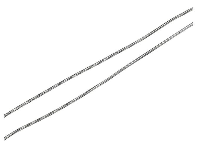 Collana Atlas Bar di Tiffany & Co. in oro bianco 18K con diamante - vista 5