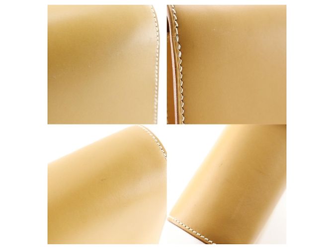Borsa da lavoro Depeche 38 di Hermès Marrone Giallo - vista 10