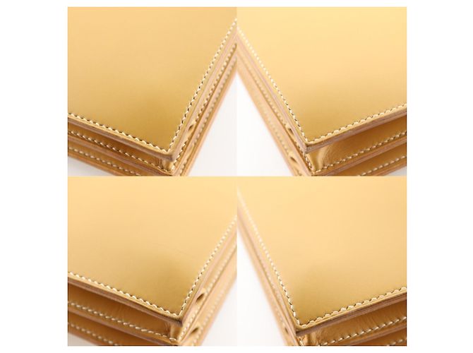 Borsa da lavoro Depeche 38 di Hermès Marrone Giallo - vista 4