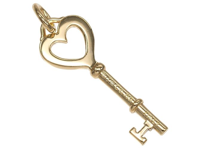 Pendente a forma di cuore Tiffany & Co. in oro giallo 18K - vista 2