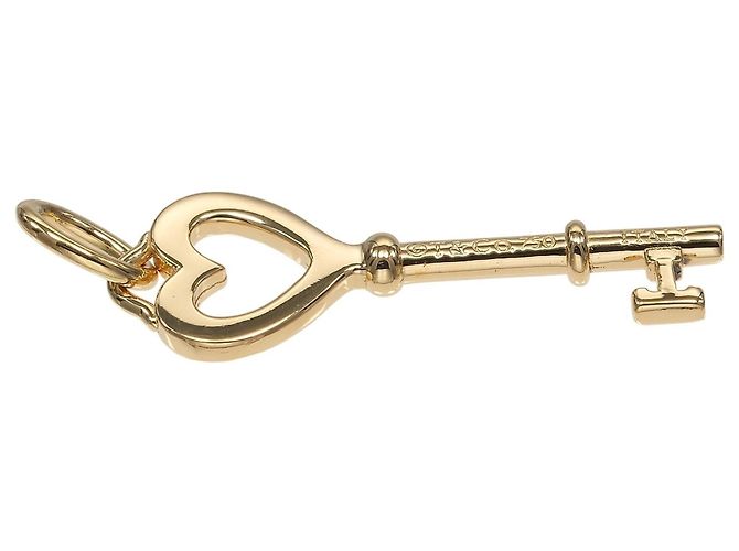 Pendente a forma di cuore Tiffany & Co. in oro giallo 18K - vista 3