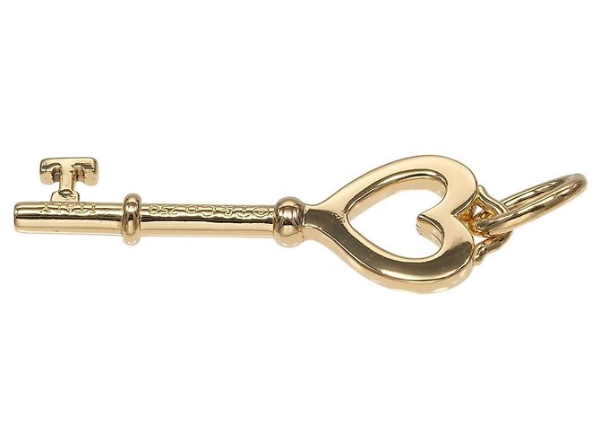 Pendente a forma di cuore Tiffany & Co. in oro giallo 18K - vista 4