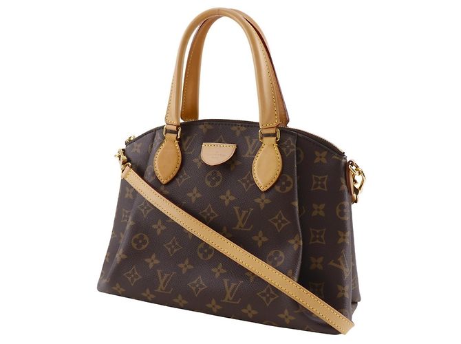 Borsa Louis Vuitton Livory PM Marrone - vista 2