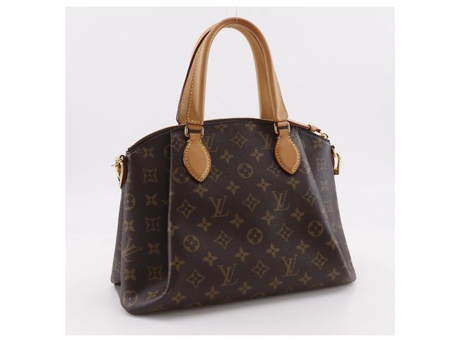 Borsa Louis Vuitton Livory PM Marrone - vista 3