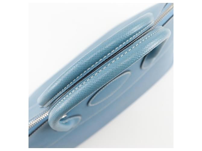 Borsa Hermès Bolide 35 Blu - vista 5