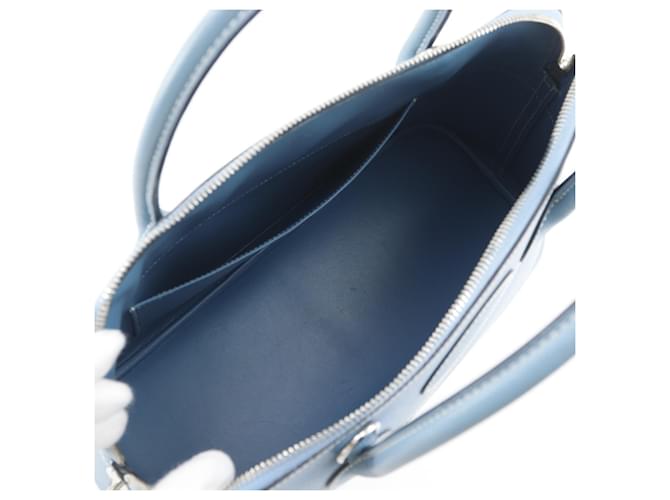 Borsa Hermès Bolide 35 Blu - vista 6