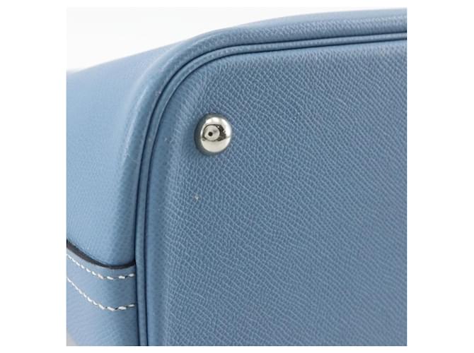 Borsa Hermès Bolide 35 Blu - vista 8