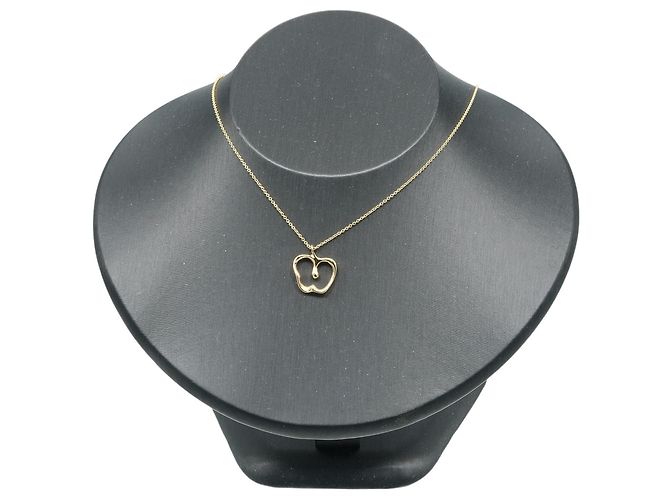 Collana a forma di Mela in Oro Giallo 18K di Tiffany & Co. - vista 2