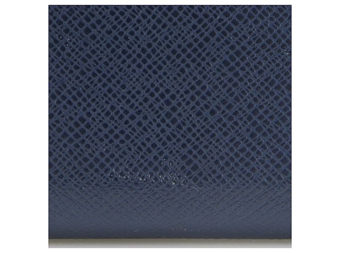 Zippy Louis Vuitton Taiga Long Wallet Blue Navy blue - view 12