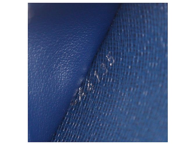 Zippy Louis Vuitton Taiga Long Wallet Blue Navy blue - view 15